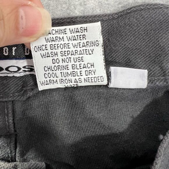 Vintage Anchor Blue Jeans Mens Loose skater Gray Jeans 33x30 fits 32x30* - Picture 8 of 16